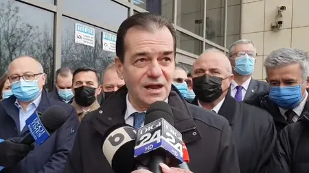 Partidul lui Ludovic Orban, Forţa Dreptei, a depus documentele de înregistrare la Tribunalul Bucureşti