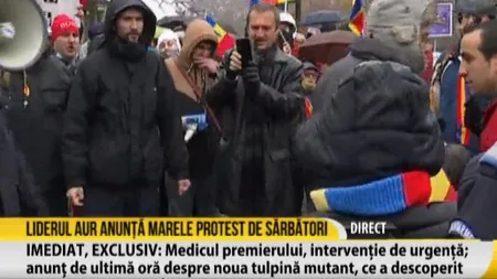 Protest în faţa Parlamentului faţă de introducerea certificatului COVID: 