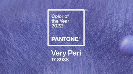 A fost aleasă culoarea anului 2022. Se numeşte Very Peri şi este o nuanţă de violet şi albastru