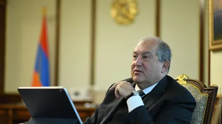 Preşedintele Armeniei a demisionat. Motivul surprinzător pentru care Armen Sarkissian renunţă la funcţie