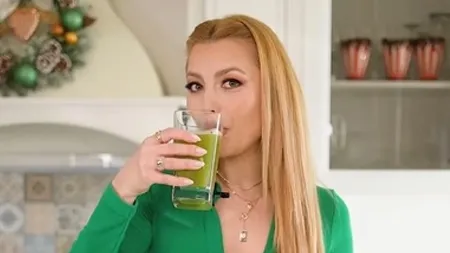 Sucul minune cu care Elena Gheorghe a scăpat de problemele cu stomacul. 