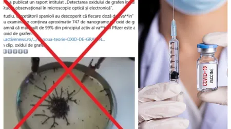 Fake news demontat de Ro Vaccinare: 
