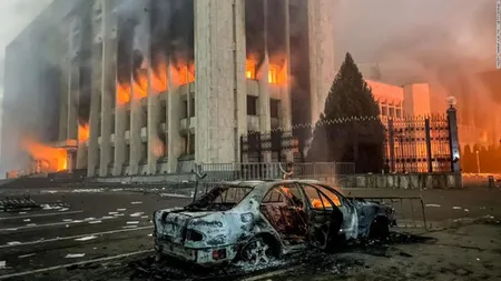 Stare de urgenţă în Kazahstan. Preşedintele Tokaev a dat ordin să se tragă 