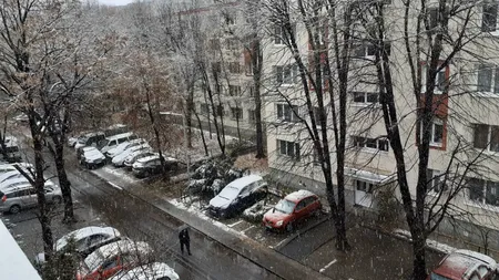 Alertă meteo de NINSOARE şi strat de zăpadă. Lapoviţă şi ninsori şi la Bucureşti