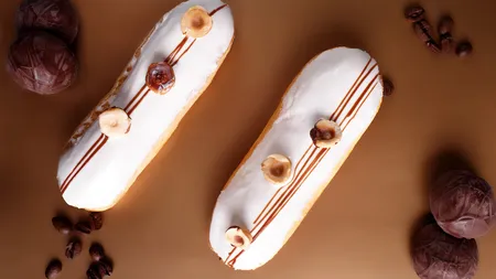 REȚETĂ ECLERE. Desertul delicios pe care îl poți prepara chiar la tine acasă. Mici trucuri ca să-ți iasă mai bune decât la cofetărie