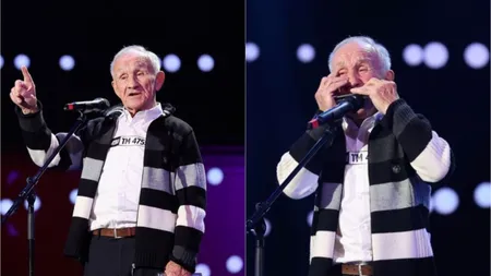 Românii au talent 2022. Concurentul de 84 de ani care a primit 4 DA înainte de a-şi prezenta numărul: “Deci toți mă vreți?”
