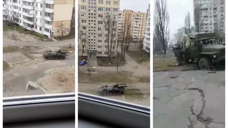 Militarii ruşi au ajuns în Kiev. Lupte pe stradă la periferia capitalei Ucrainei FOTO ŞI VIDEO