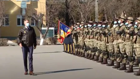 Klaus Iohannis a vizitat trupele NATO de la Craiova. 