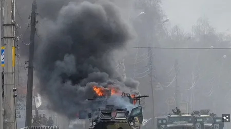 Război în Ucraina. Pentagonul anunţă că Rusia vrea să cucerească Kievul în această noapte