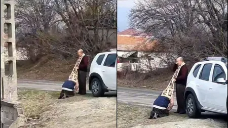 Filmarea care a făcut furori pe Tik-Tok: Spovedanie la portbagajul mașinii în județul Gorj. Internauții sunt în delir! - VIDEO