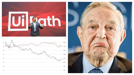 Dezastru pentru UiPath! Compania fondată de Daniel Dines, pierderi uriaşe la un an de la listarea pe Wall Street. George Soros şi-a vândut imediat acţiunile