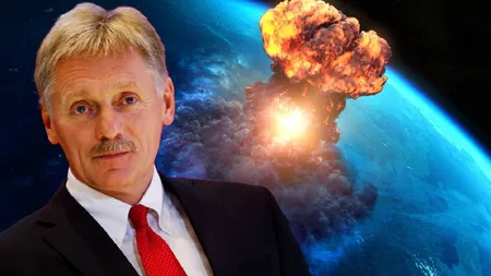 Purtătorul de cuvânt al Kremlinului, Dmitri Peskov, spune că Rusia va folosi arma nucleară doar în cazul unei 