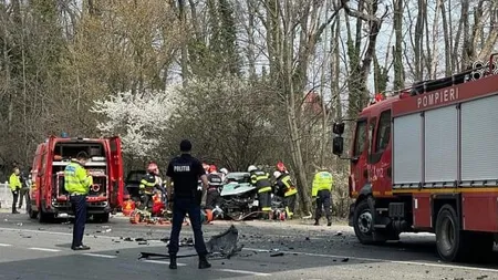 Accident grav în Otopeni. S-a cerut intervenţia unui elicopter SMURD. Circulaţia oprită pe DN 1 pe sensul Bucureşti - Ploieşti