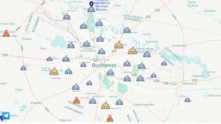 Adăposturi şi buncăre antiaeriene în România. Harta locurilor în care te poţi ascunde în caz de război, disponibilă într-o aplicaţie