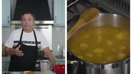 Reţeta de ciorbă de cartofi a lui Sorin Bontea. Ce pune în ea de iese delicioasă. Încearcă şi tu!