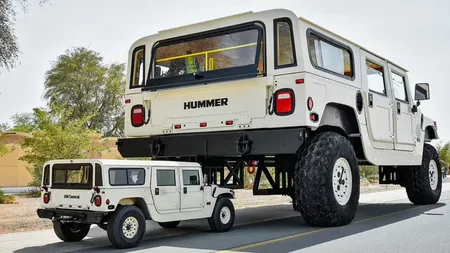 FOTO Un şeic a construit cel mai mare Hummer din lume. Are o înălţime de 6,6 m şi o lungime de 14 m