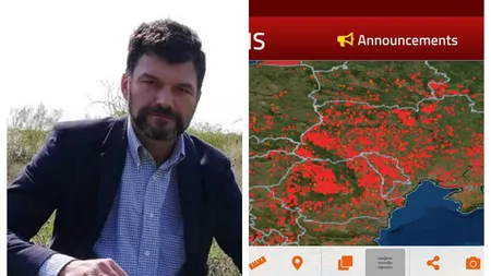 Octavian Berceanu, semnal de alarmă: România şi Ucraina ard de mama focului. Punctele roşii înregistrate de către sateliţii NASA nu sunt zone bombardate, ci incendieri de mirişti