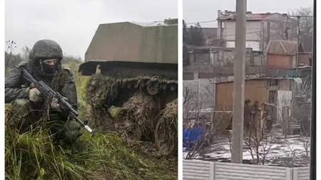 Război în Ucraina. Soldaţi ruşi filmați cum fură găini dintr-o curte şi le bagă în sac VIDEO