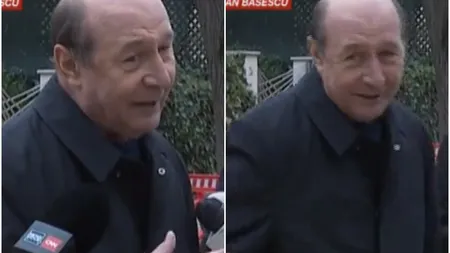 Traian Băsescu, prima ieşire de la revenirea în România: 