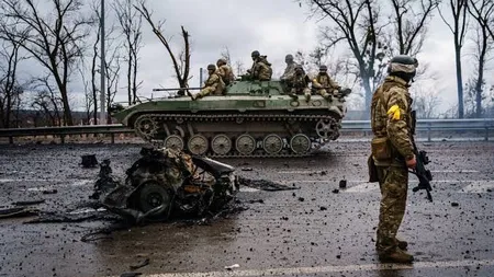 Război în Ucraina, ziua 27. Generalii de la Kiev anunţă că ruşii mai au muniţie, combustibil şi alimente pentru maxim 72 de ore