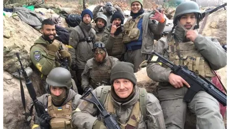 Prima fotografie cu voluntarii legiunii străine care s-au înrolat să lupte împotriva Rusiei. De unde provin aceştia
