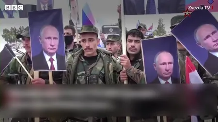 Rusia aduce 16.000 de mercenari din Siria pentru războiul cu Ucraina. Primii au ajuns cei 300 din unitatea de elită 
