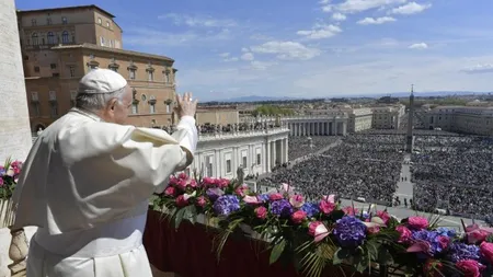 Papa Francisc a cerut, în mesajul său 