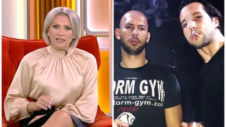 Mirela Vaida intervine în scandalul fraţilor Tate. Reacţia acidă a prezentatoarei: 