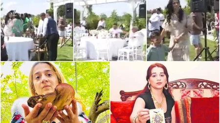 Nunta anului în România! Fiica vrăjitoarei Vanessa se mărită! Meniul fastuos cuprinde friptură de cămilă şi de struţ