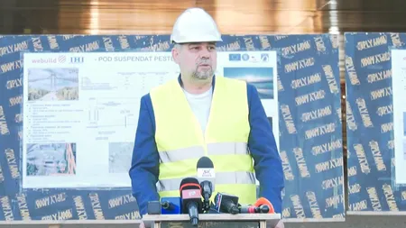 Cum s-a semnat contractul pentru podul din Brăila. Dezvăluire fabuloasă făcută de Marcel Ciolacu