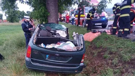 Accident înfiorător pe DN1, în Bihor! Şapte persoane, printre care trei copii, au fost rănite FOTO&VIDEO