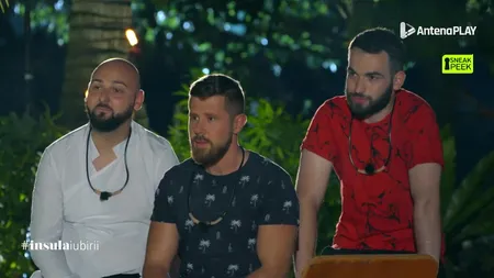 Reacţie neaşteptată la Insula Iubirii. Ce au spus Rareş şi Bogdan după ce și-au văzut iubitele sărutându-se