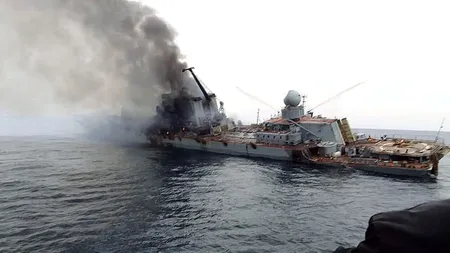 Serviciile de informaţii ale SUA au oferit Ucrainei informaţii care au ajutat-o să scufunde nava amiral Moskva