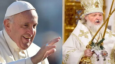 Papa Francisc, şocat de Patriarhul Kiril: 