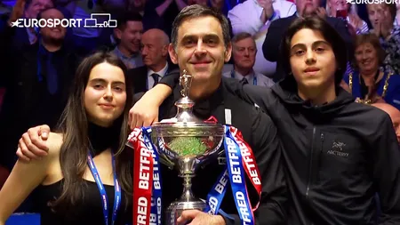 Ronnie O'Sullivan, campion mondial la snooker pentru a şaptea oară. A atins ultimul record pe care nu-l deţinea