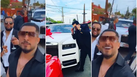 Tzancă Uraganu şi-a cumpărat Rolls-Royce Cullinan, de peste 350.000 de dolari. A sărbătorit cu lăutari, în mijlocul străzii