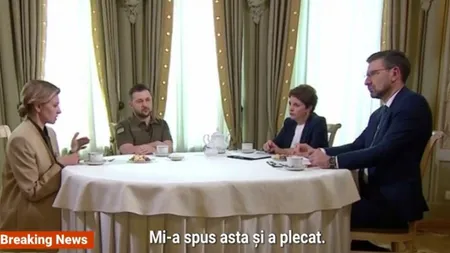 Zelenski, primul interviu alături de soția lui. Cum a aflat Prima Doamnă despre izbucnirea războiului din Ucraina