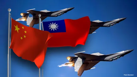 Alertă în Asia: 39 de avioane de luptă ale Chinei, ridicate de la sol în jurul Taiwanului