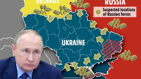 Se schimbă harta Europei. Primele bucăţi rupte de Rusia din Ucraina