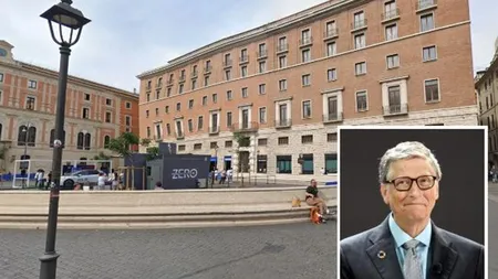Bill Gates cumpără cu 170 de milioane de dolari un palat din secolul al XVII-lea, din Roma. Clădirea istorică va fi primul hotel de 6 stele din capitala Italiei