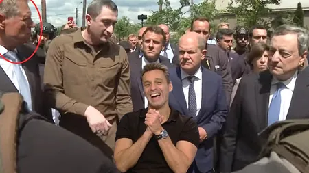 Klaus Iohannis, luat în râs de Mircea Badea, după vizita în Ucraina: „Unde e? A, ne spune în subtitlu!