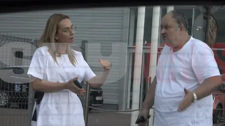 Liliana Şumudică, reacţie nervoasă după ce maşina i-a fost avariată de un şofer STB. Gestul neaşteptat al soţiei lui Marius Şumudică FOTO