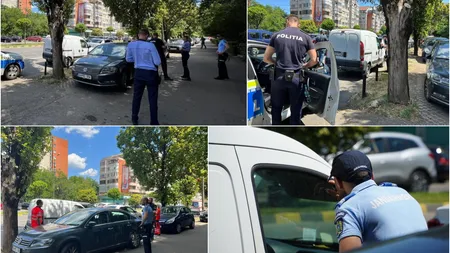 Halucinant! O şoferiţă care parcase neregulamentar s-a baricadat în maşină la vederea Poliţiei şi a dat la maximum muzica bisericească