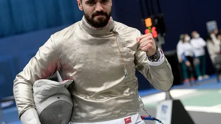 Iulian Teodosiu a cucerit medalia de bronz în proba individuală de sabie masculin la CM Scrimă 2022