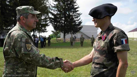 Seful grupului de luptă NATO din România: 