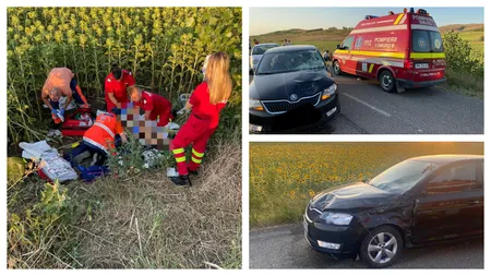 Accident înfiorător în Vaslui. Copil de 13 ani, mort după ce căruţa în care se afla a fost spulberată de o maşină