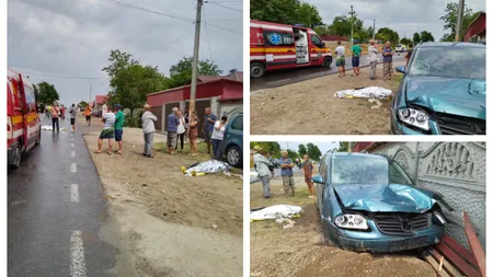 Accident mortal în Vaslui. Două femei care se întorceau de la biserică, spulberate de un şofer care a adormit la volan FOTO