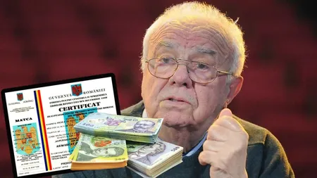 Alexandru Arșinel rămâne fără certificatul de revoluționar. Artistul trebuie să dea înapoi o sumă uriaşă