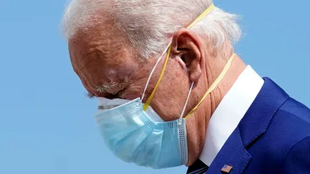 Joe Biden intră din nou la izolare. S-a vindecat de coronavirus doar trei zile, sâmbătă a ieşit din nou pozitiv la testul Covid