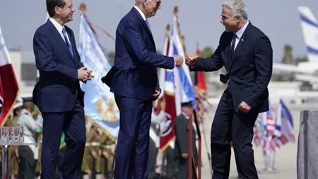 Biden, în Israel: Statele Unite ar recurge la forţă militară contra Iranului doar 